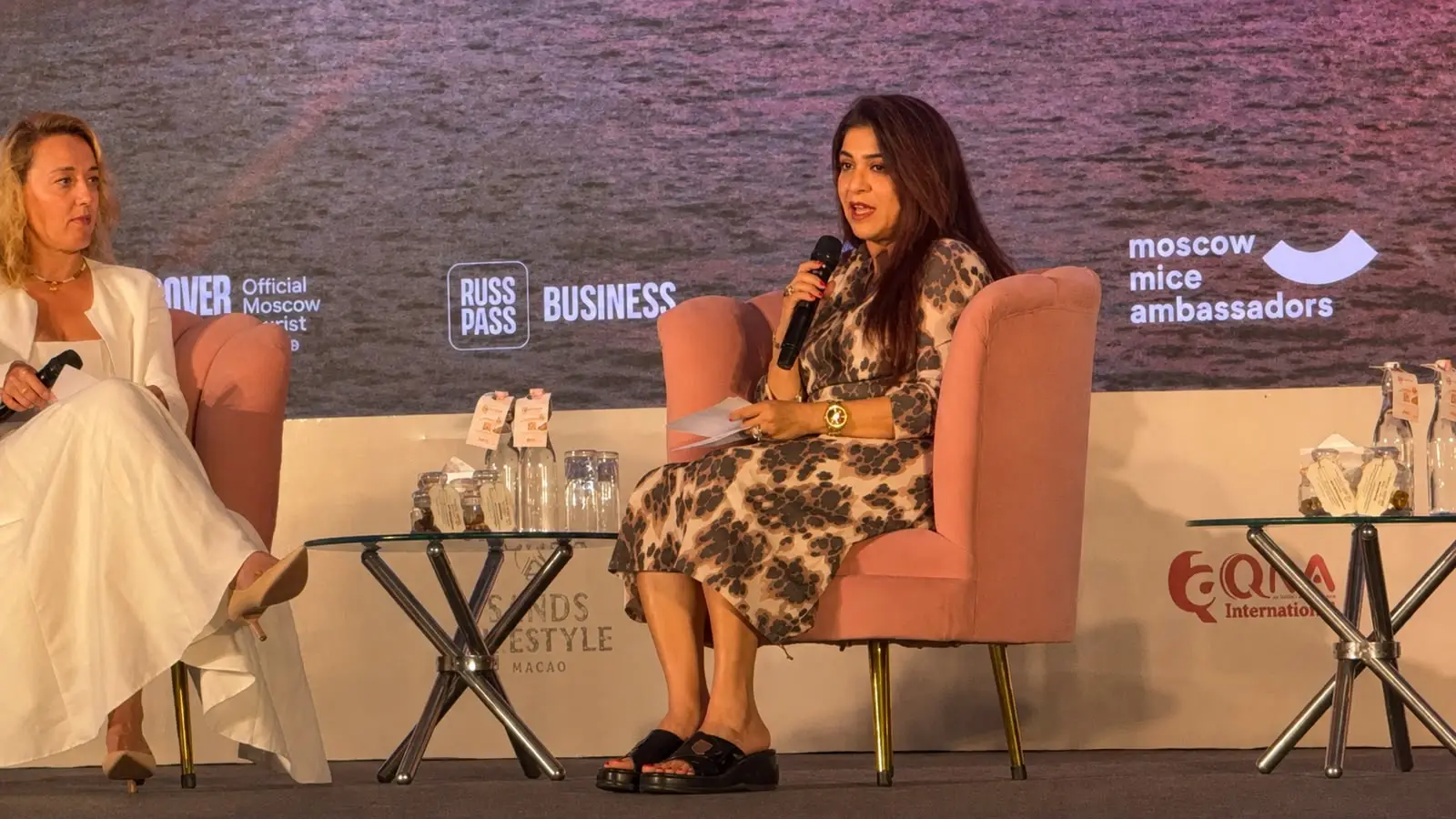 Amisha Shetth responding to moderator questions