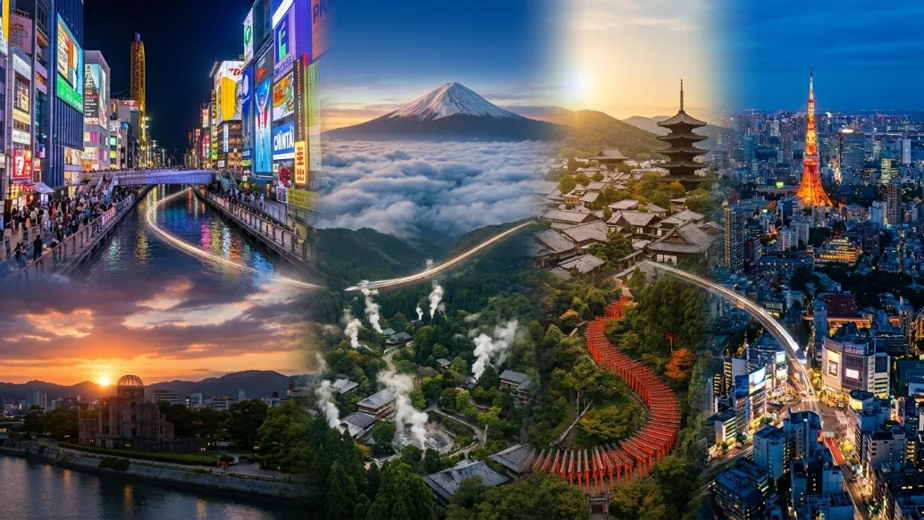 Luxury Japan itinerary covering Tokyo, Hakone, Kyoto, Osaka and Hiroshima for Indian travellers.