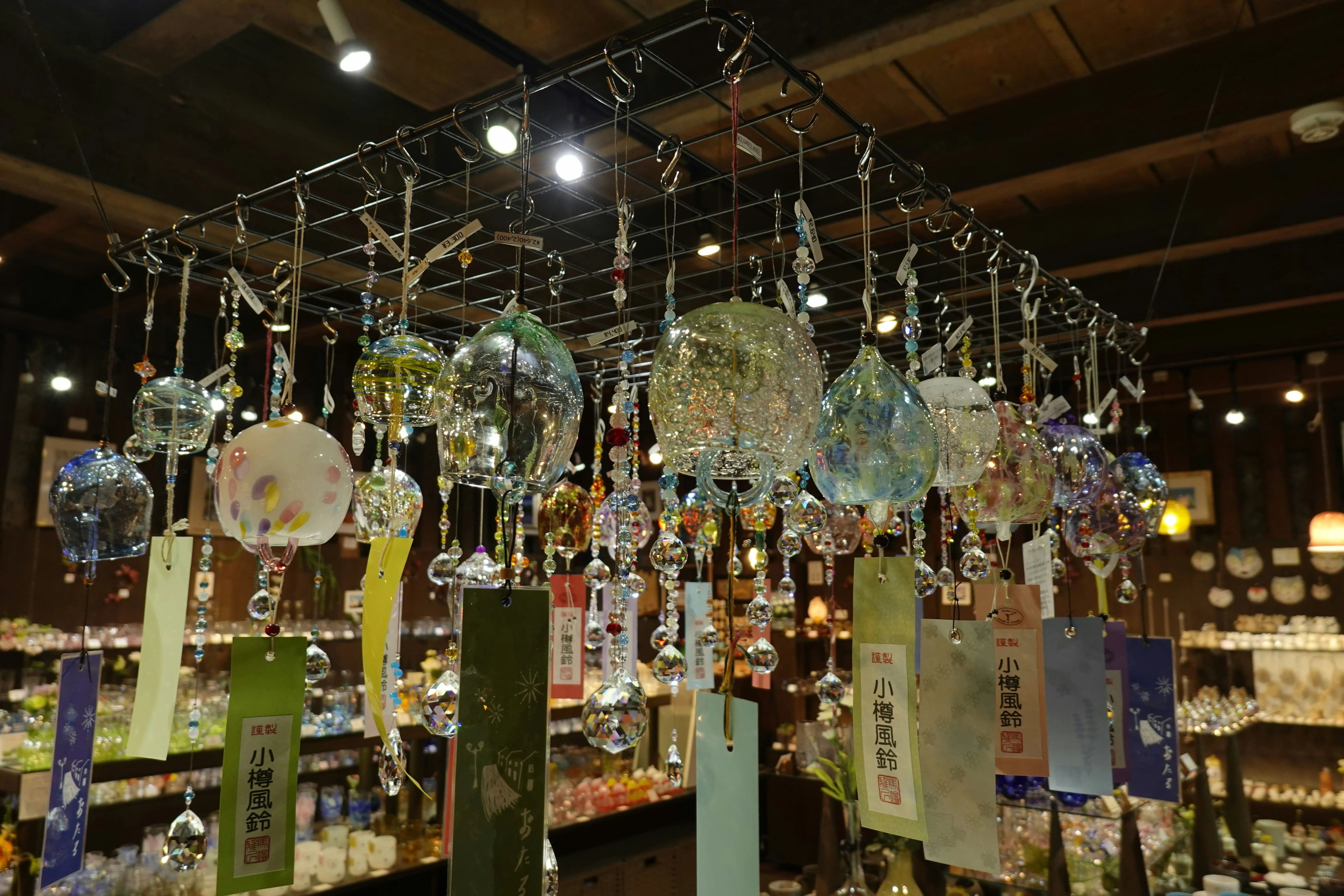 Handmade Japanese Glass Wind Chimes Artisan Craftsmanship