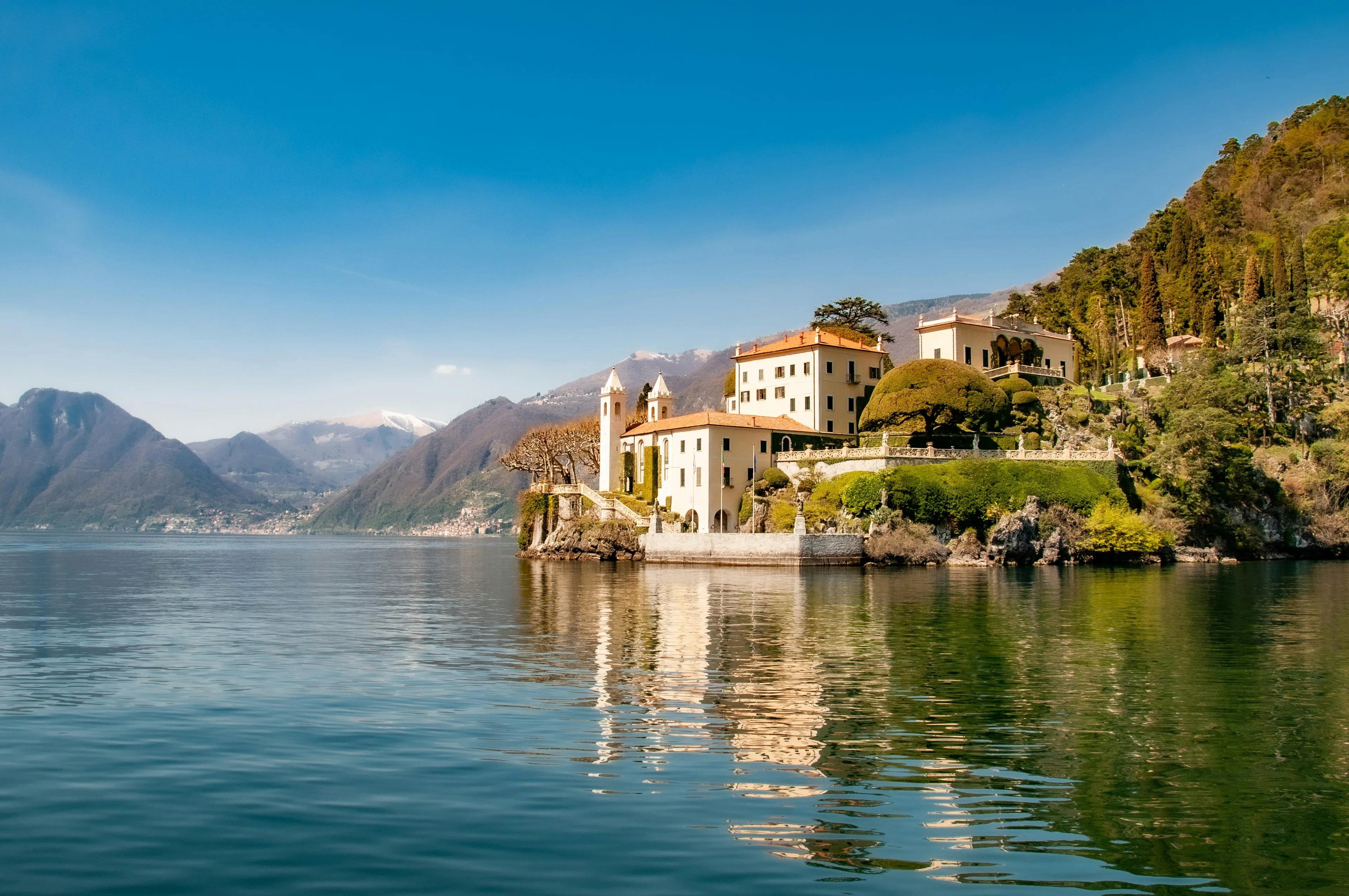 Lake Como Villa del Balbianello Italy