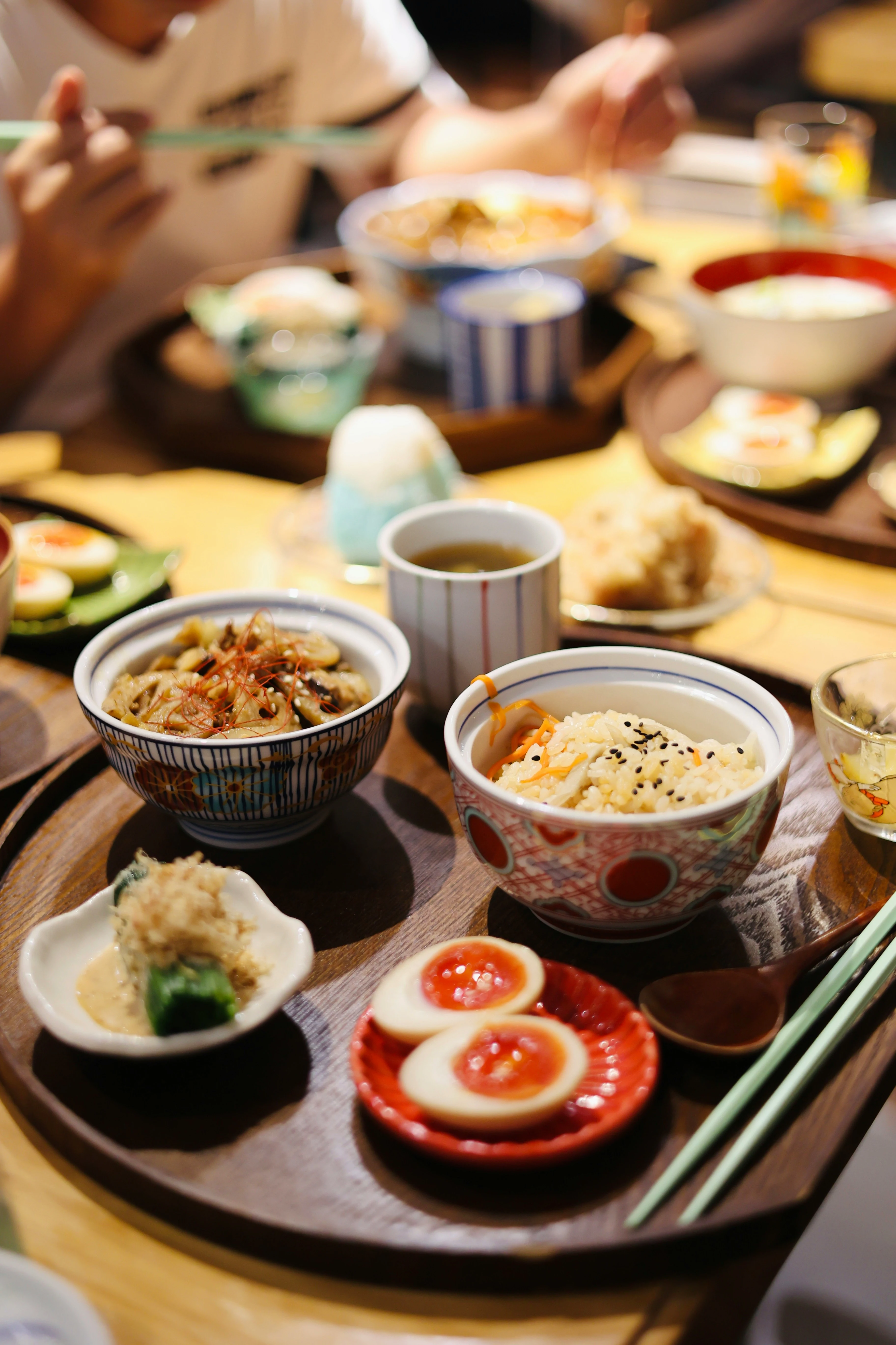 Japanese Kaiseki Dining Table Setting